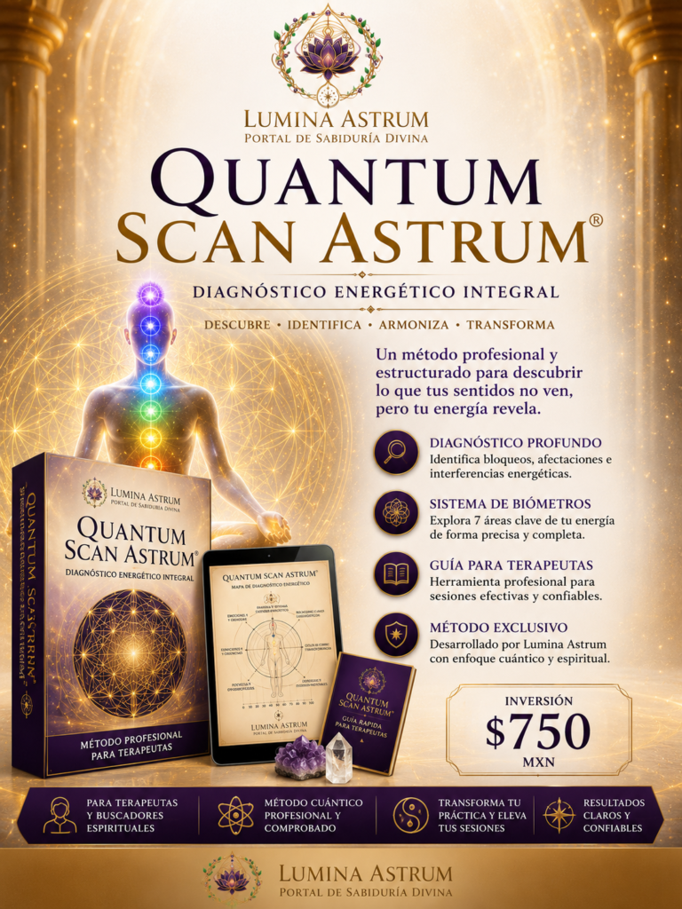 Quantum Scan Astrum® – Diagnóstico Energético Integral